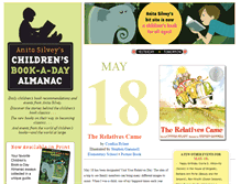 Tablet Screenshot of childrensbookalmanac.com